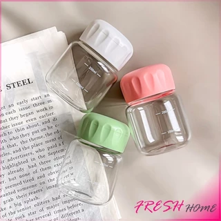 Fresh ขวดน้ําขนาดเล็กแบบพกพา น่ารักมินิมอล ใส่นม 200 ml ใส่กาแฟ Portable cup