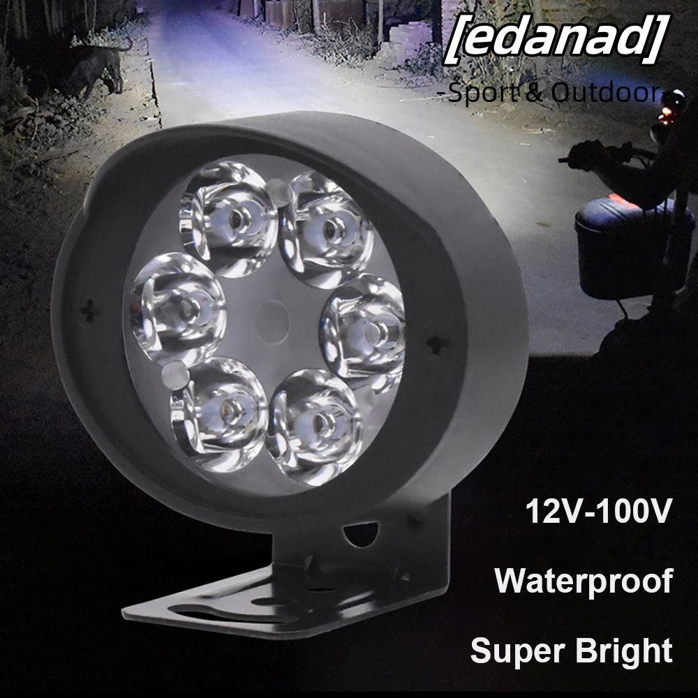Edanad อะไหล่ไฟหน้าจักรยานไฟฟ้า LED 6 ดวง 12V-100V สว่างมาก