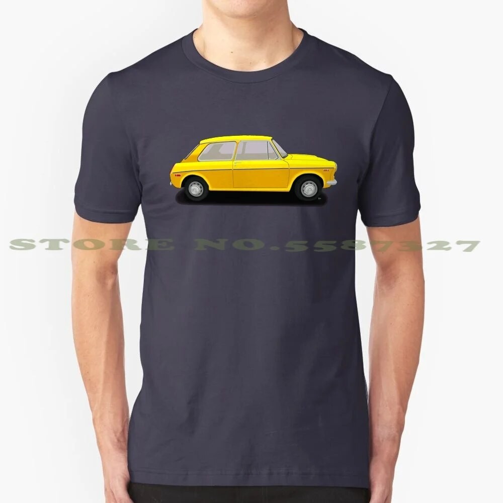 เสื้อยืด ลาย Austin America สีเหลือง สไตล์คลาสสิก เหมาะกับฤดูร้อน สําหรับผู้ชาย Austin Morris 1100 1300 Ado16 4XL-6XL