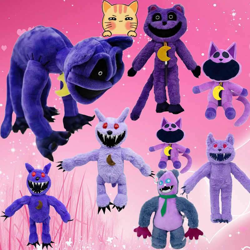 Poppy Playtime3 ตุ๊กตายัดนุ่น รูปการ์ตูนเกมสยองขวัญ Catnap ของเล่นสําหรับเด็ก
