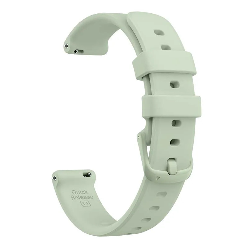 สายนาฬิกาข้อมือซิลิโคน เนื้อแมตต์ กันเหงื่อ สีแคนดี้ เรียบง่าย สําหรับ Garmin Lily 2 Lily2
