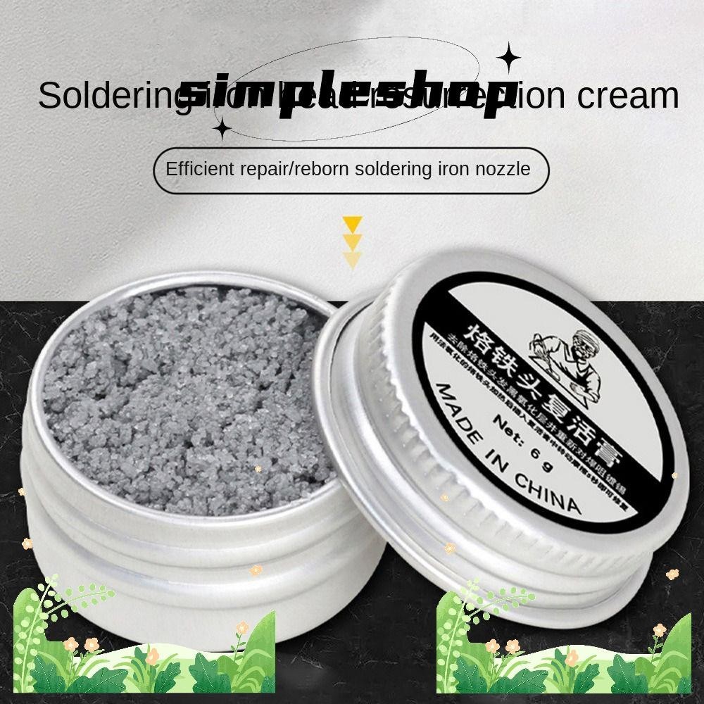 Simple ครีมดีบุกบัดกรี ทําความสะอาดปลายหัวแร้ง 6 16 30 กรัม ไม่เหนียวติด