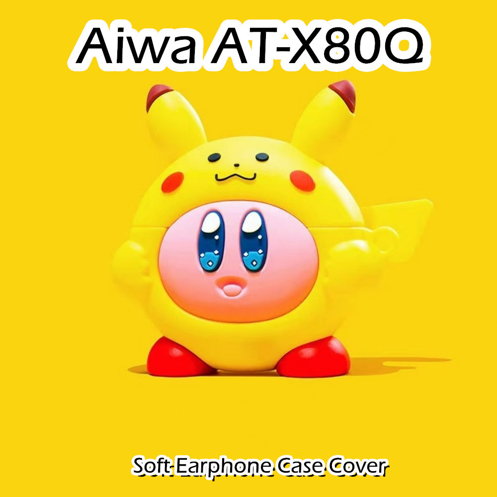 【imamura】นําไปใช้กับ Aiwa AT-X80Q เคส Case เคสหูฟัง การ์ตูนตลก ซิลิโคนนุ่ม เคส เคสหูฟัง NO.2