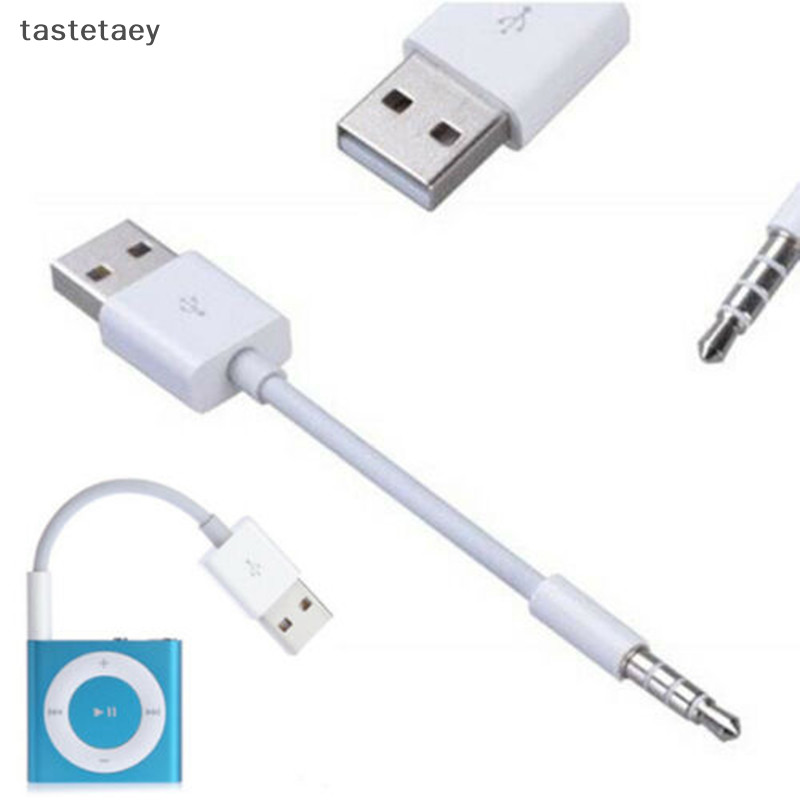 Tast สําหรับ iPod Shuffle 3rd 4th 5th Generation USB Charger ข้อมูล SYNC สาย EN