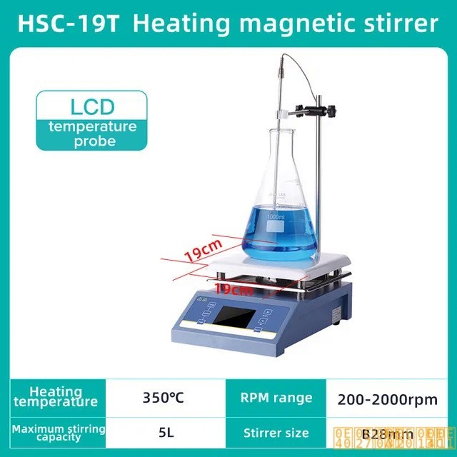 ! Magnetic mixer with stirrer 5L liquid St magnetic stirrer # @hot Plate Lab heating stirrer equipme