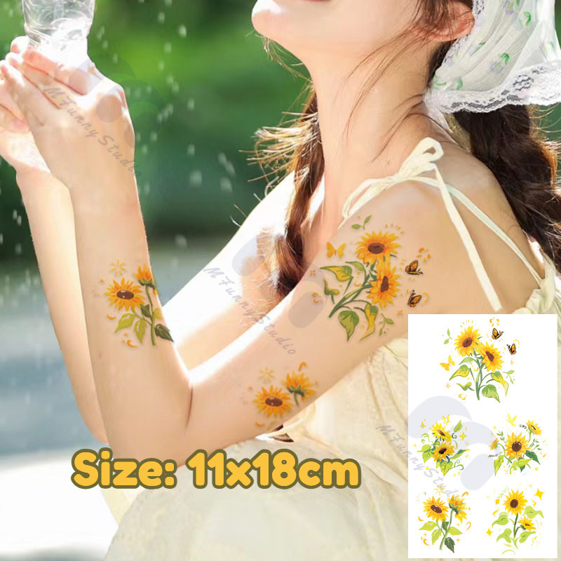 【MF Magic Tattoo】รอยสักชั่วคราว กันน้ํา ติดทนนาน 15 วัน 109