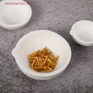 ถ้วยซิลิกา ทวีต ทนอุณหภูมิสูง สําหรับใส่เบ้าหลอม หม้อ และเบ้าหลอม