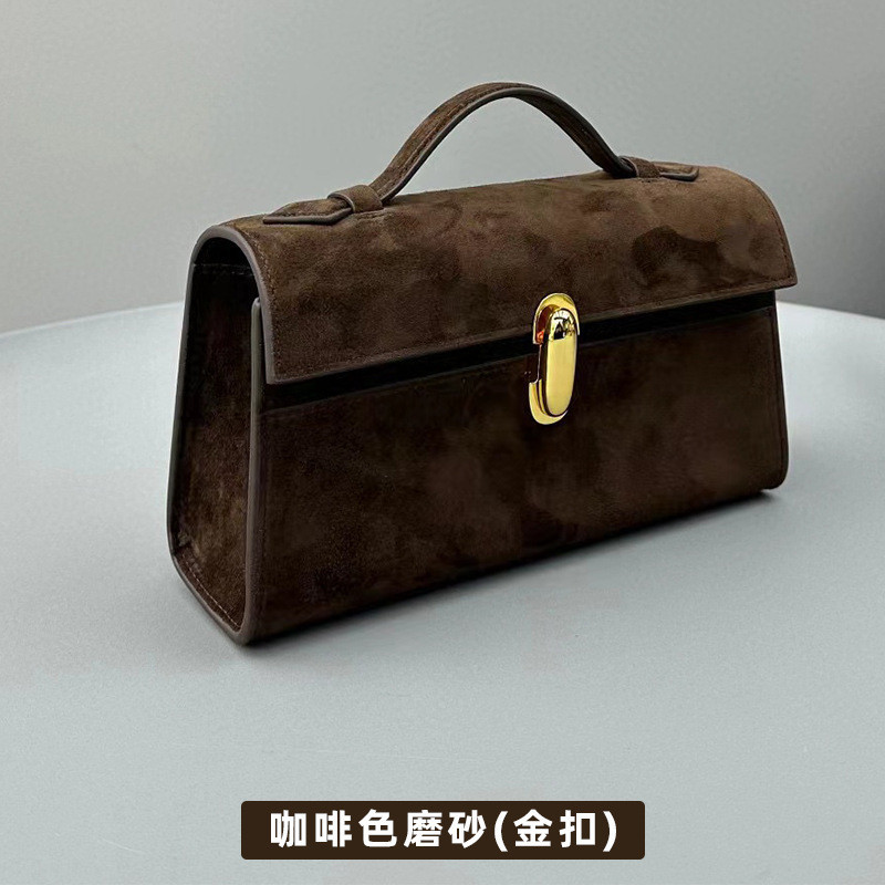 Savette Handbag cowhide กระเป๋าสะพายข้าง  การออกแบบเล็กน้อย หนังนิ่มมือแฟชั่นกระเป๋าหิ้ว