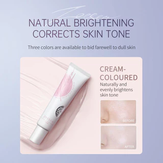 Zeesea Primer Sunscreen Spf 50 Pa + + + Oil-Free Lightweight Brightening Face Long-Lasting Color Corrector 25g