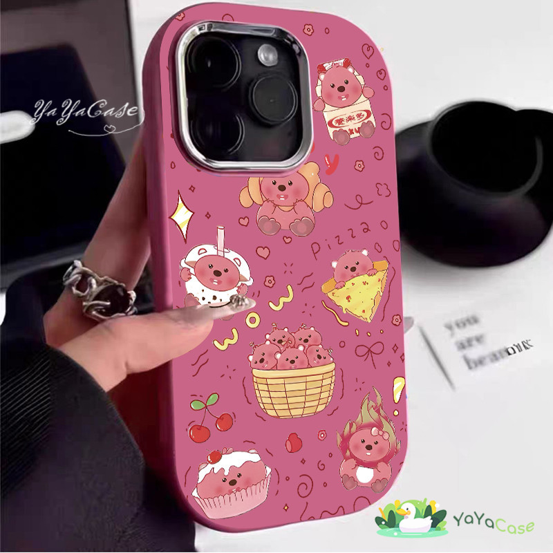 สำหรับ iPhone11 13 Case FOR เคสไอโฟน14 15 12 pro max 6 7 8 14 15 Plus X XR XS Max Cute Loopy ซีรีส์ ขั้นสูง TPU Soft เคส