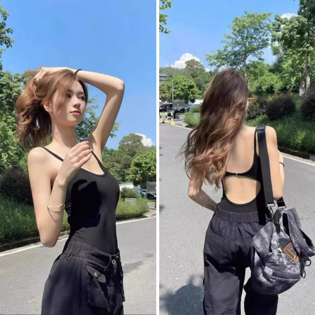 เสื้อยืดสายรัดแฟชั่นยุโรป-อเมริกา ดีไซน์ที่มีความสวยงามและเป็นที่โปรดในฤดูร้อน