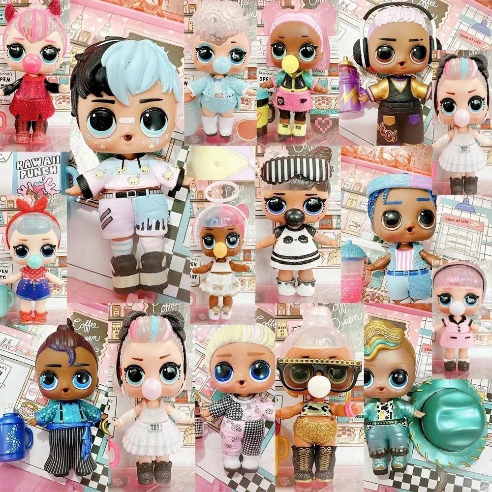 Lol ตุ๊กตา Limited Edition ฤดูหนาวคอลเลกชันคริสตัลโปร่งใสการ์ตูน Action Figure ของเล่นเด็ก Yule ของขวัญแปลกใจ