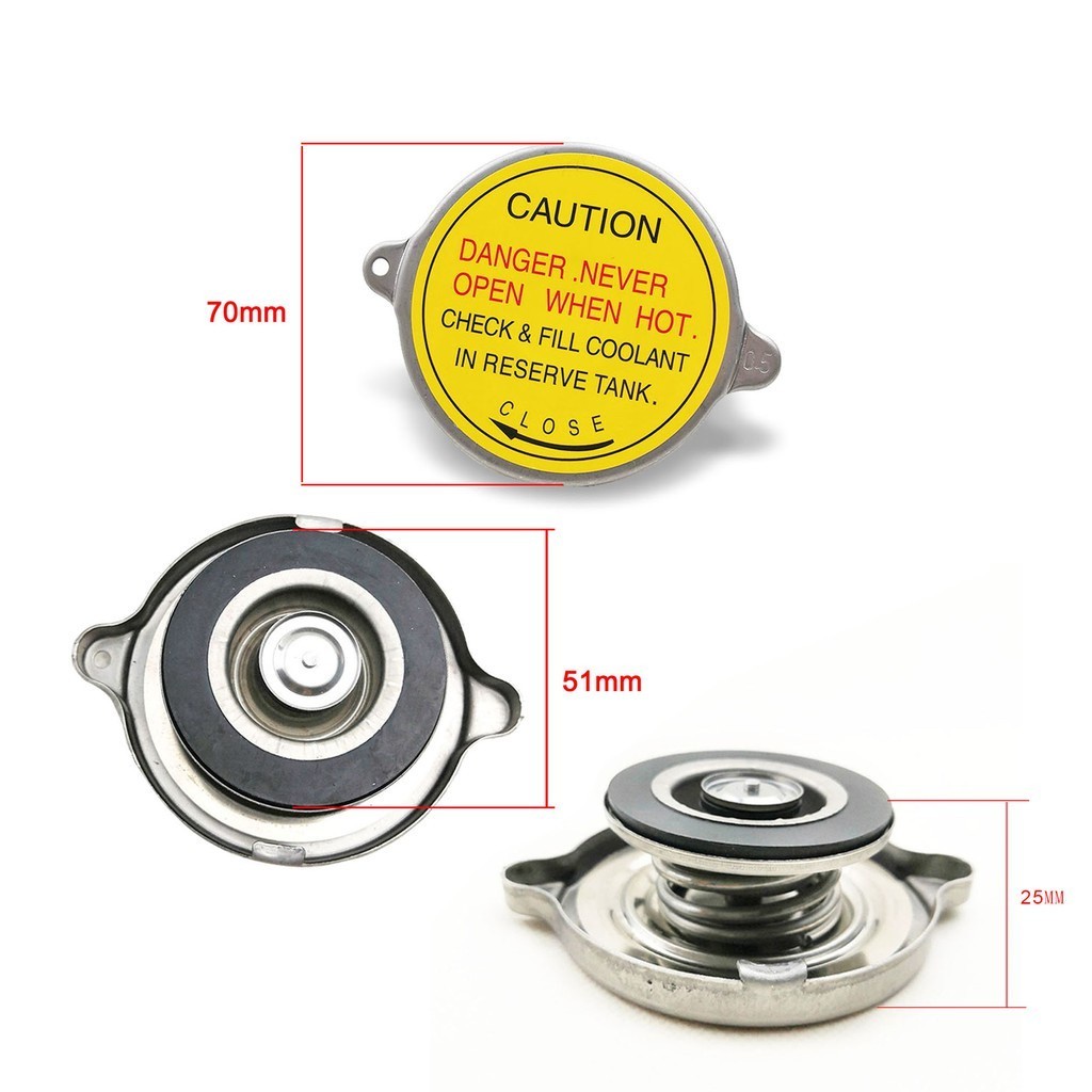 70มม.ladiator Caps Truck Cooling System Water Inlet 0.5/0.9/1.1Bar
