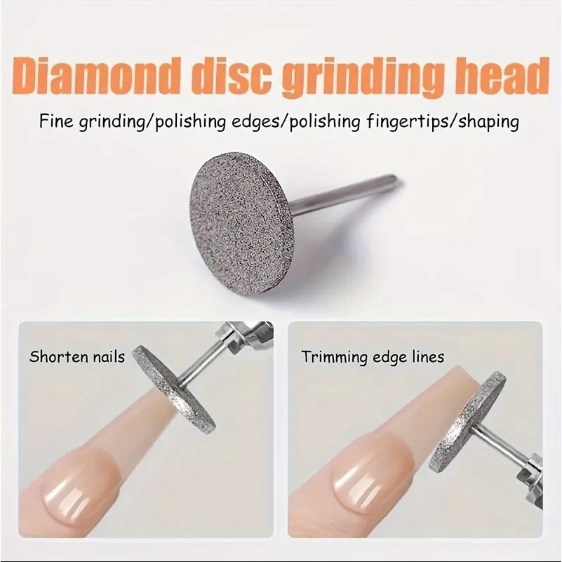 เล็บ Bits ขัดเล็บหัวขัดแผ่นดิสก์เล็บเจาะ Bits เล็บเครื่องมือไฟฟ้าแฟ้มแคลลัส Remover Pedicure อุปกรณ์ - รูปที่ 2