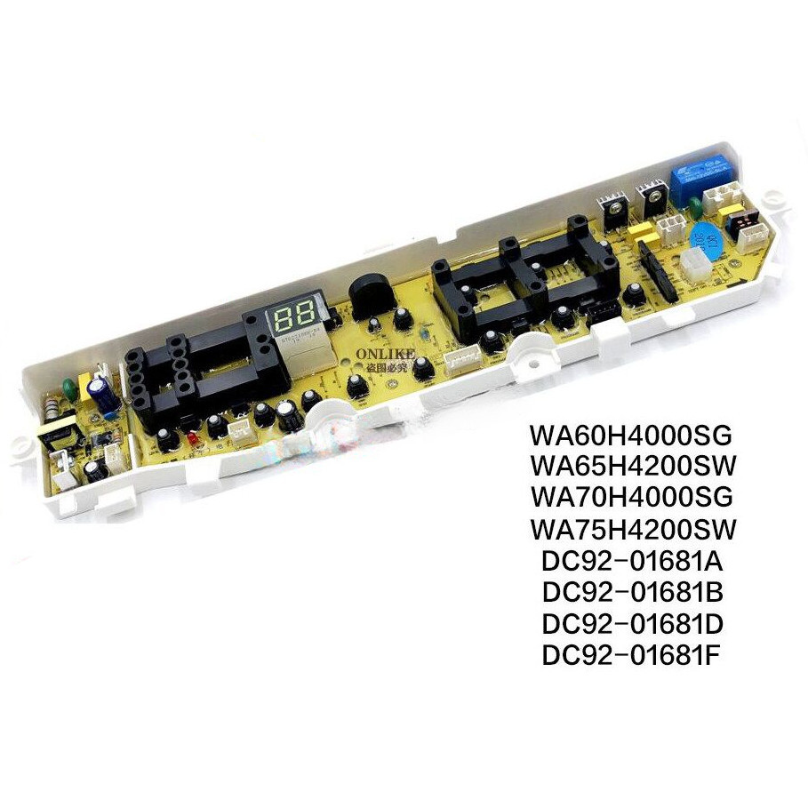 WA70H4000SG/WA70H4000 PCB เครื่องซักผ้า Samsung BOARD/บอร์ดควบคุม DC92-01681F/A/D/G WA70H4000SH/WA70