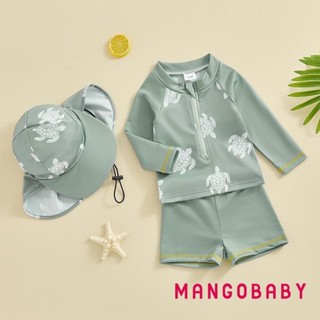 (จัดส่งในกรุงเทพฯ)-เอาล่ะเด็ก ๆเสื้อยืดพิมพ์ลายเต่าแขนยาวพร้…