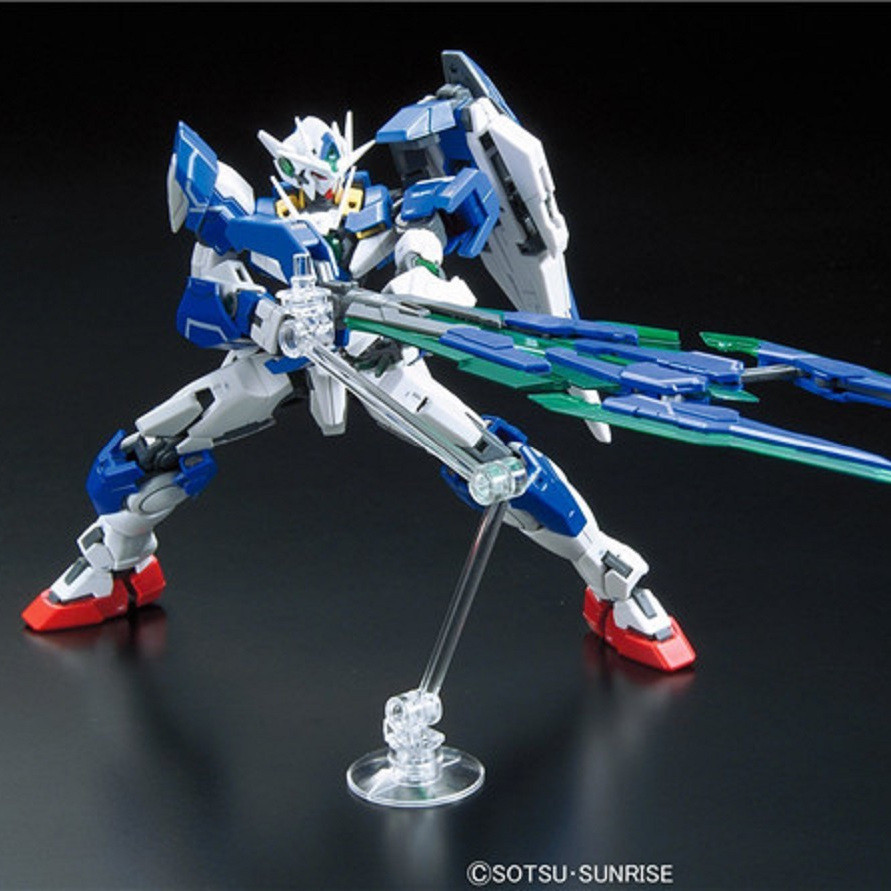 Bandai RG 21 GNT-0000 Quantum Type OO 00Q Gundam Assembly Gundam Model Toy
