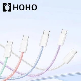 CT สายชาร์ตสำหรับ สายชาร์จ USB-C เป็น 60W สําหรับ Phone 15 16 Pro Max Android type C to type C Cable สายชาร์จถัก สายชาร์