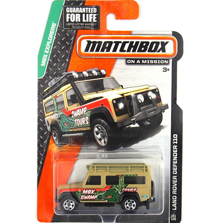 2015 Matchbox Matchbox Matchbox Matchbox City Hero Car Land Rover Guard 110 Off-Road