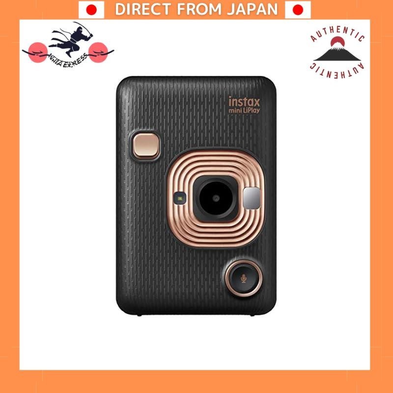 Fujifilm's Instax mini LiPlay elegant black is an instant camera/smartphone printer.