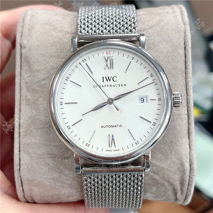 Iwc IWC นาฬิกาผู ้ ชาย Botao Fino Series Automatic Mechanical Swiss Watch IW356505