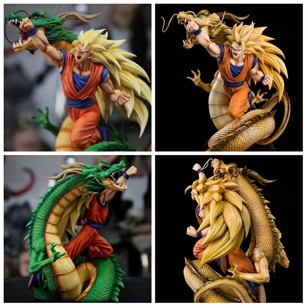 Dragon Ball Dragon Fist Outbreak Son Goku Saiyan Dragon Fist Goku Boxed Figure เครื ่ องประดับรุ ่ น
