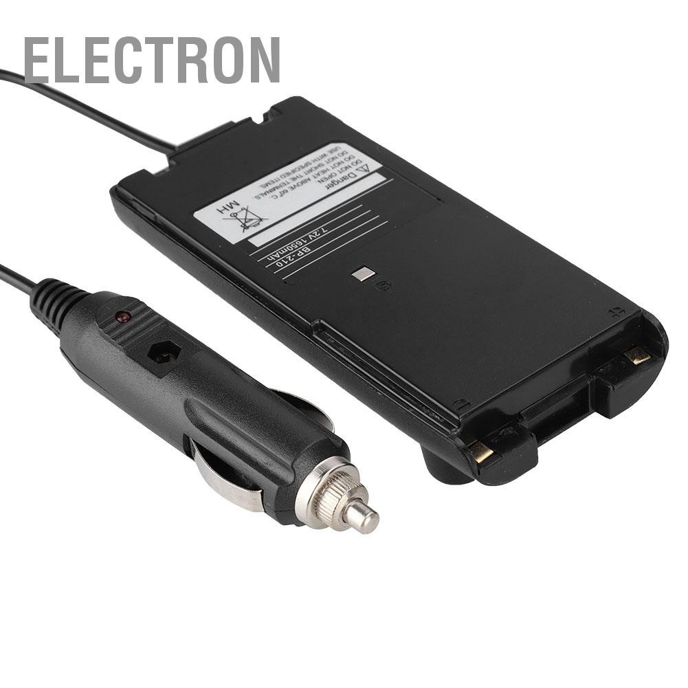 Electron 12V Car Charger วิทยุแบตเตอรี่ Eliminator อะแดปเตอร์สำหรับ ICOM IC V8 V82 A6 A24 F3GT