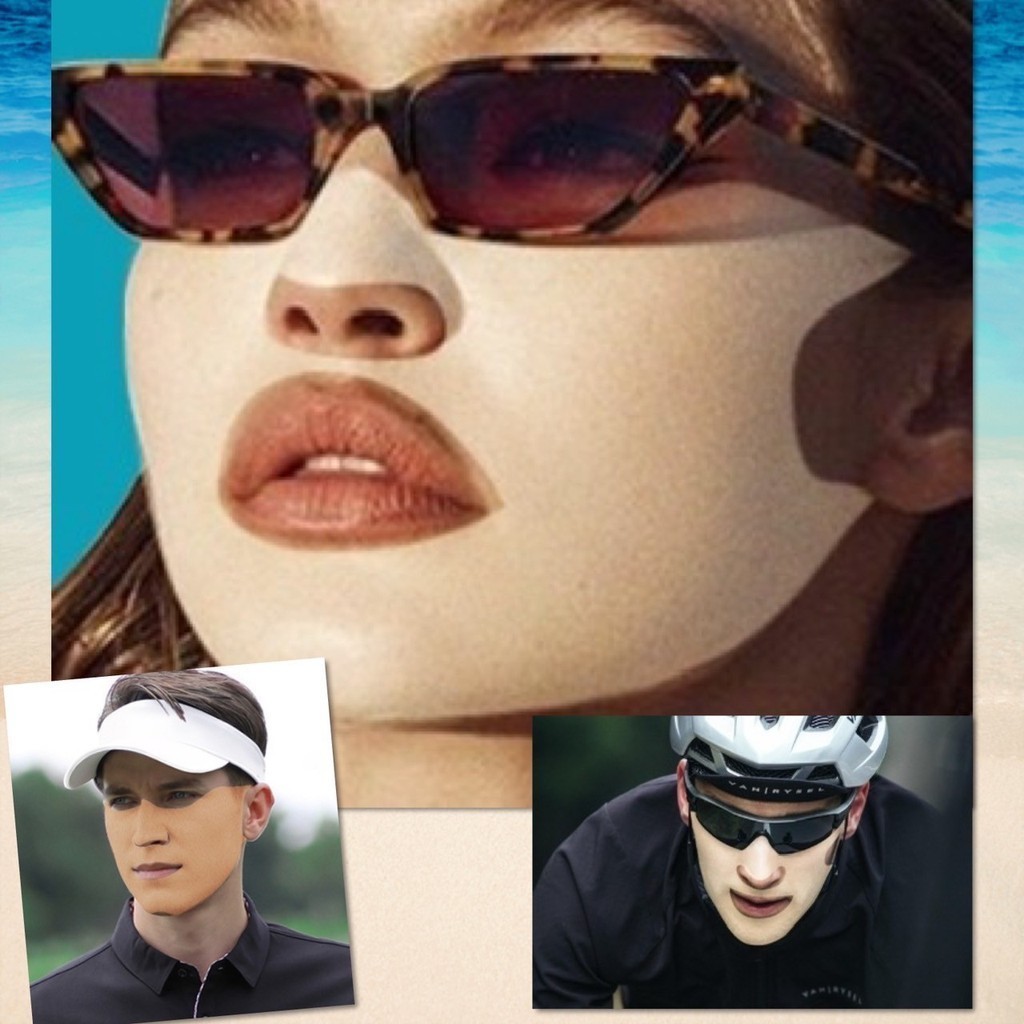 💎 หน้ากาก แปะกันแดด แผ่นเจล แปะแก้ม กันแดด กันน้ำ ฝุ่น UV ออกกำลังกาย กีฬา ยืดได้เยอะ ระบายอากาศดี นุ่มสบาย 💎 - รูปที่ 5