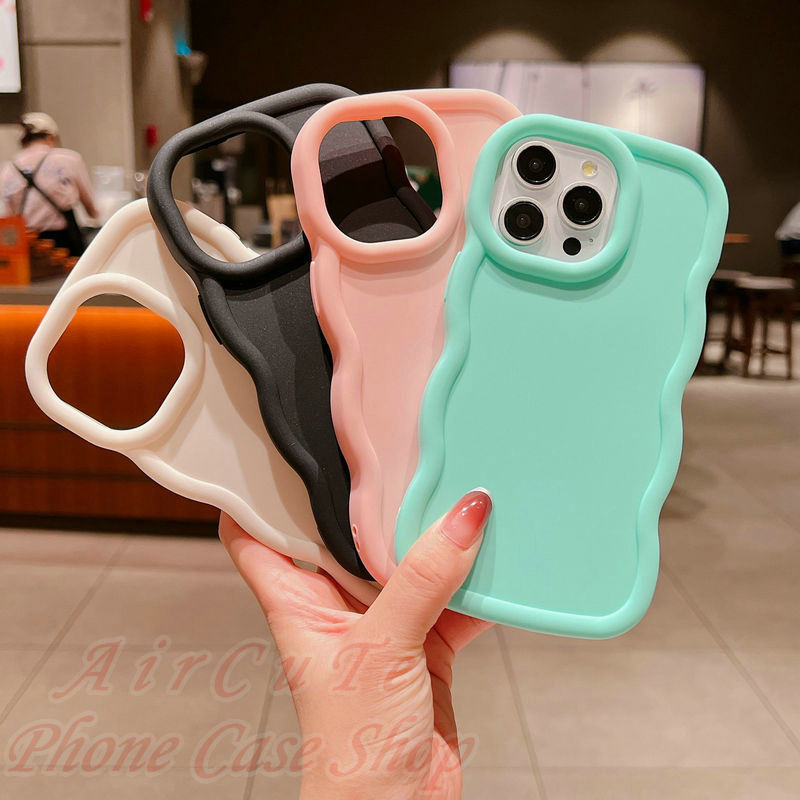 เคส Samsung A73 A55 A54 A53 A52 A52S A51 A50 A50S A33 A32 A30 A30S A25 A24 A23 A21S A20 A20S A10S 4G 5G Macaron Color Big Camera Curve Frame Soft Case