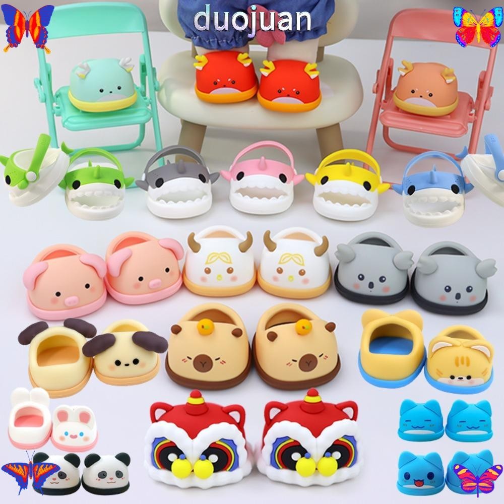 Duojuan รองเท้าตุ๊กตา ผ้าฝ้าย ยางนิ่ม แฮนด์เมด ขนาดเล็ก 20 ซม. ของขวัญวันเกิด สําหรับเด็ก