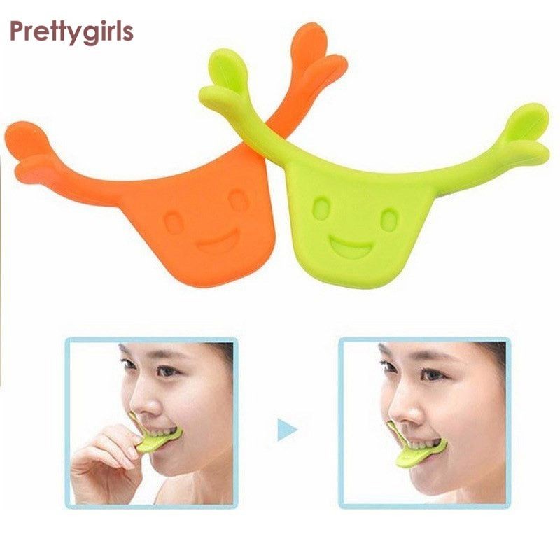 【PY1.th】เครื่องทําหน้ายิ้มแก้ไขใบหน้าเ ายรัดใบหน้ายกกร ทรนเนอร์ที่มีเสน่ห์ยิ้มเทรนเนอร์ซิลิโคนส-PY