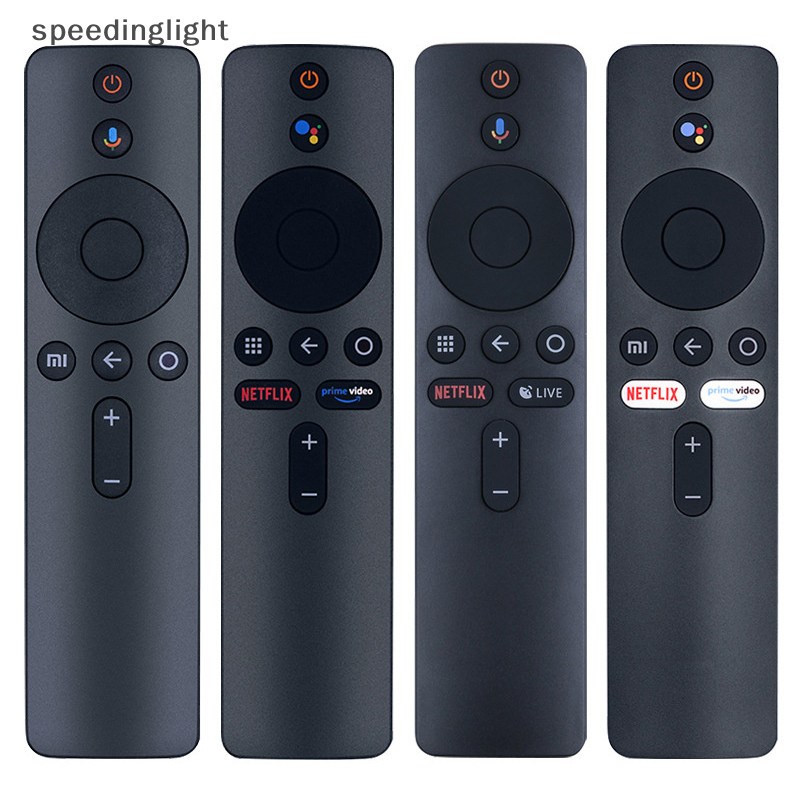 Speedinglight ทีวีรีโมทคอนโทรล XMRM-00A XMRM-006 เสียงระยะไกลสําหรับ Mi 4A 4S 4X 4K Ultra Android TV ForXiaomi-Mi กล่อง S กล่อง 3 กล่อง 4K/Mi Speedinglight