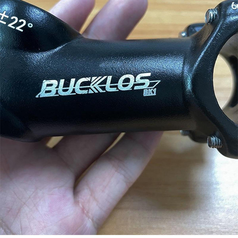 Bucklos ±7/17/22 ° คอแฮนด์จักรยาน คอแฮนด์จักรยานเสือภูเขา อะลูมิเนียมอัลลอย 60/70/80/90/100mm สเต็มคอจักรยาน อุปกรณ์เสริมจักรยาน - รูปที่ 3