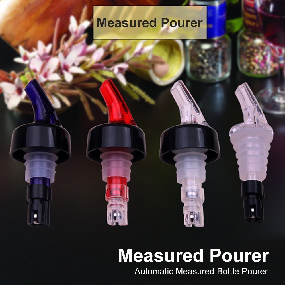 ☕จุกรินเหล้า 1/3/5 ฝา จุกรินเหล้า จุกรินเหล้าแบบหยุดไหลเองขนาด 15 ml 30 ml เเละ 45 ml ปากรินและท่ออากาศ - รูปที่ 6