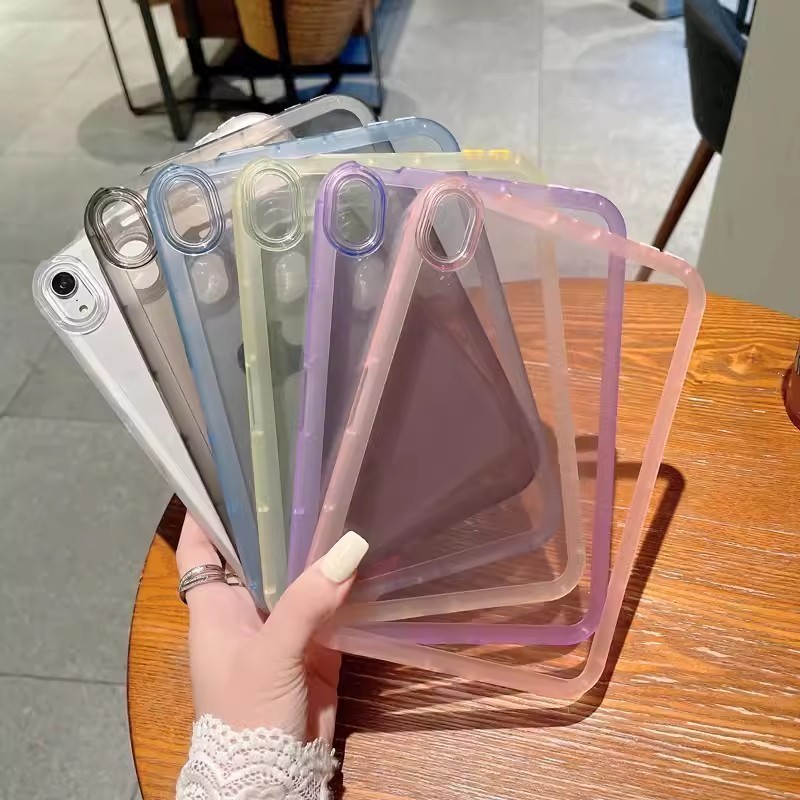 สําหรับ Huawei MatePad SE 11 นิ้ว 2024 AGS6-W00 AGS6-W09 Candy สี TPU ซิลิโคนนุ่มกรณีแท็บเล็ตสําหรับ