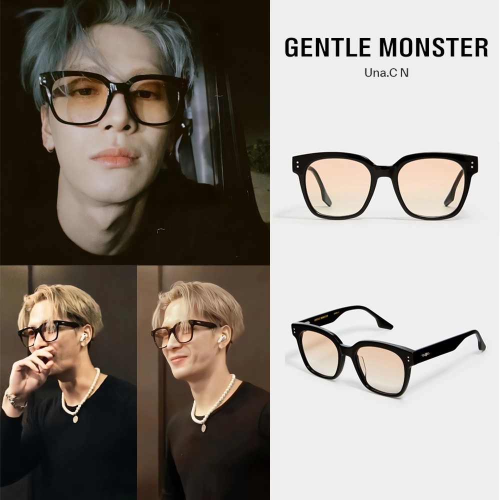 2023 Gentle Monster แท้ Una.C N เกาหลีใต้ ซีรี่ย์แว่นตา /แว่นกันแดด แว่นเกาหลี เลนส์โพลาไรซ์สินค้าแฟ