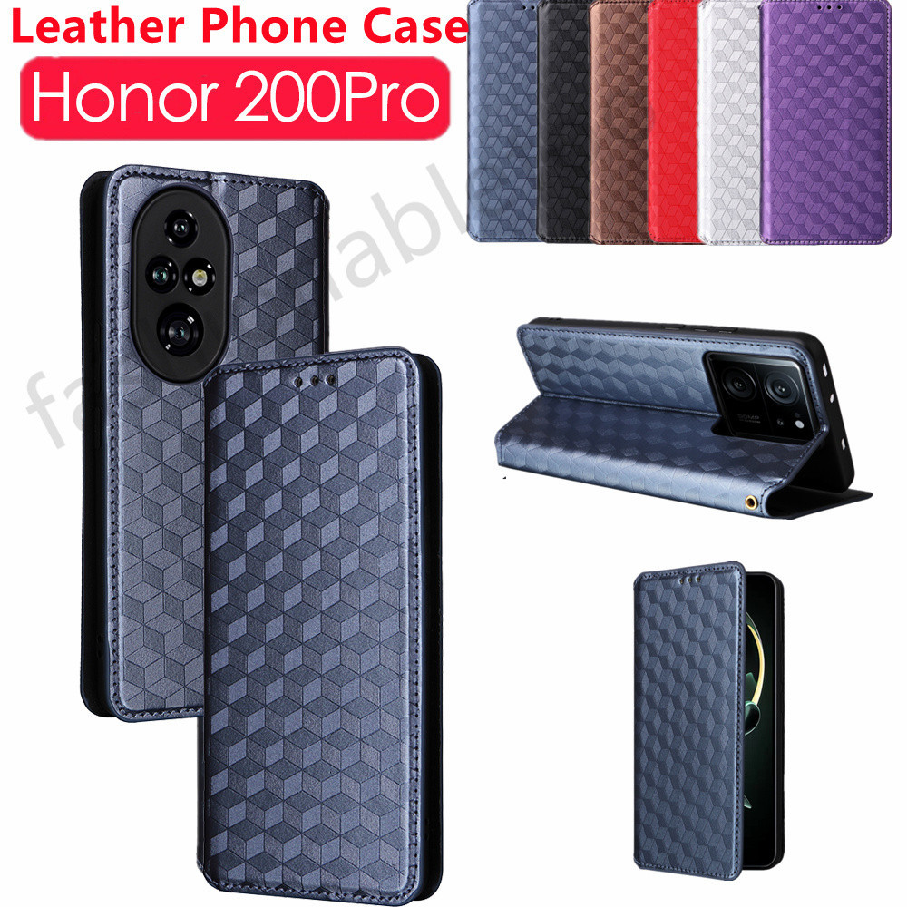 เคสโทรศัพท์หนังสําหรับ Honor 200 pro Lite สมาร์ท 200pro 200Lite Honor200 pro Honor200pro Honor200Lit