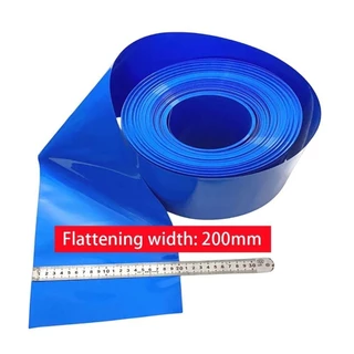 PROS 1 เมตร/แพ็คหดฟิล์ม, Li-ion Wrap PVC ท่อหดความร้อน, กว้าง 70-200 มม.หลายขนาด 18650 แบตเตอรี่แพ็คเทปแขน