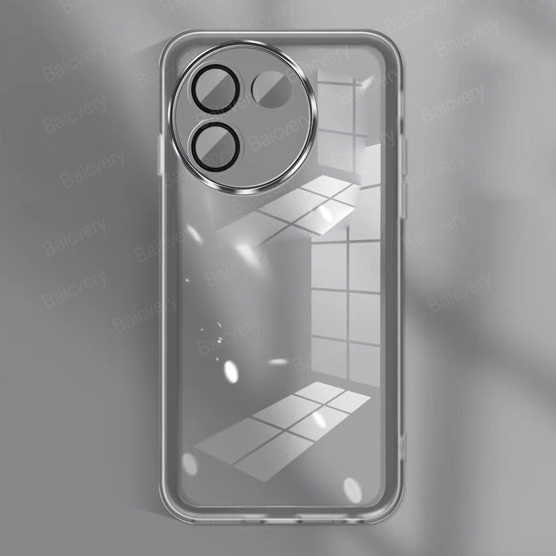 เคสใส VIVO V30E 5G กล ้ องป ้ องกันสีสันนุ ่ ม TPU Clear เคสโทรศัพท ์ แฟชั ่ น