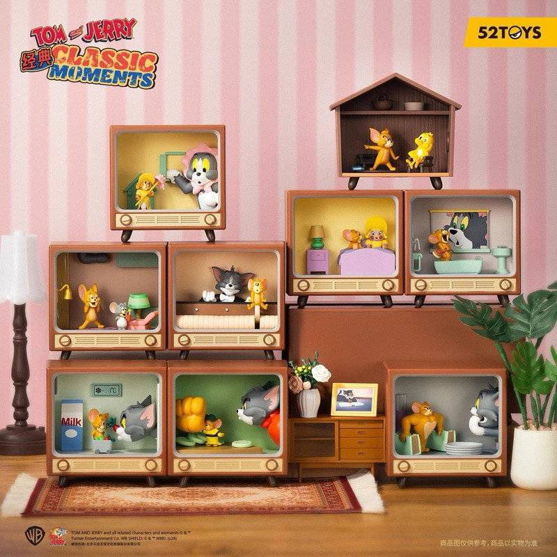 (พร้อมส่งจากไทย) 52TOYS Tom and Jerry Classic Moments Series เช็คการ์ด ไม่แกะตัว พร้อมส่ง