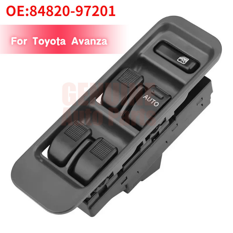 สวิตช ์ ไฟหน ้ าต ่ าง Toyota Avanza 84820-97201