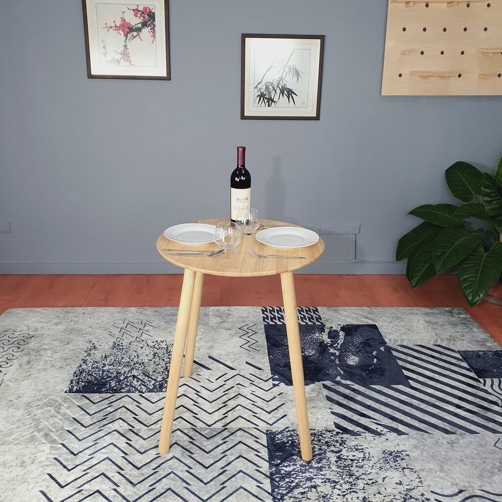 Evergreen Furniture โต๊ะกินข้าว โต๊ะอาหาร Evergreen-Furniture /Dining Table/Round table T-6060-R /T-7070-R ทำจากไม้ยา...