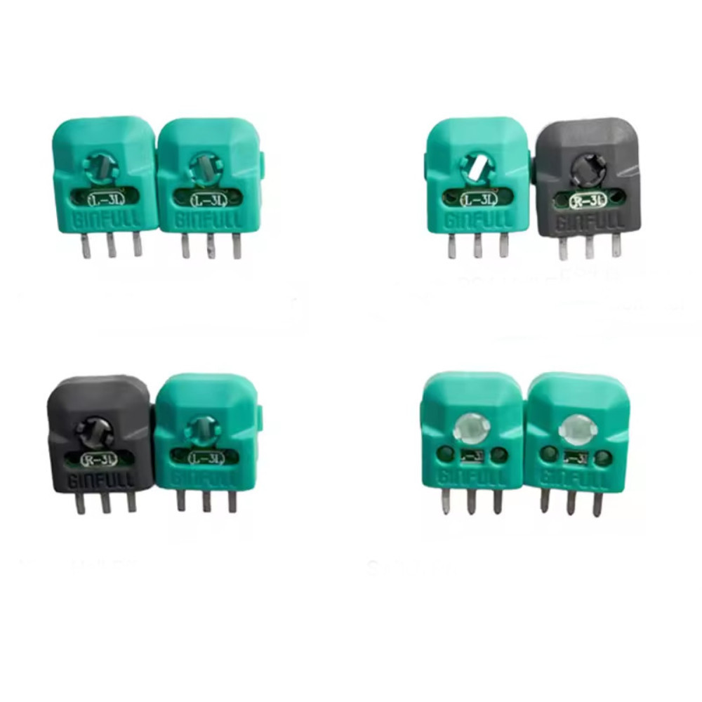 1 คู่ Hall Potentiometer Sensor โมดูลแกนตัวต้านทานสําหรับ XBOX ONE PS5 PS4 XBOX ONE Switch Pro Controller ALPS จอยสติ๊ก