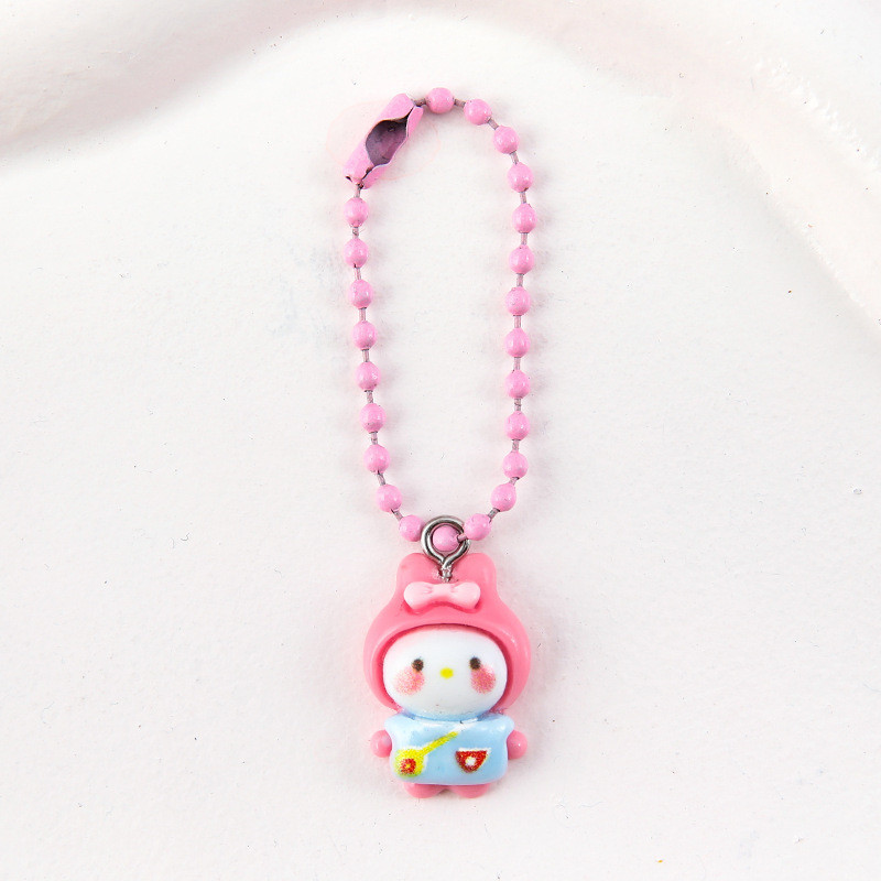 โรงเรียนอนุบาล Sanrio Melody Kuromi Cinnamon Dog Key Chain กระเป๋านักเรียนจี้ Little Red Book การ์ตูนเดียวกันน่ารักแฟนของขวัญ - รูปที่ 3