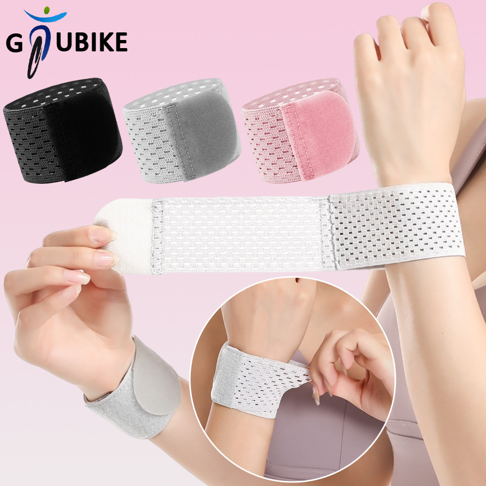 Gtubike กีฬาโยคะข้อมือสนับสนุนรั้งบางเฉียบระบายอากาศการบีบอัดสายรัดข้อมือออกกําลังกายฟิตเนสยกน้ําหนักยามข้อมือ