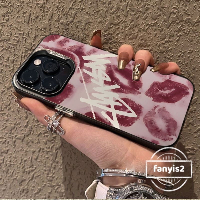 Samsung A06 A16 A35 A55 A05 A05s A15 A14 A13 A12 A54 A52 A50 A50s A30s A03s A02s S23FE S23PlusFashion เสื้อผ้ายี่ห้อปกหลังเคสโทรศัพท์กันกระแทก