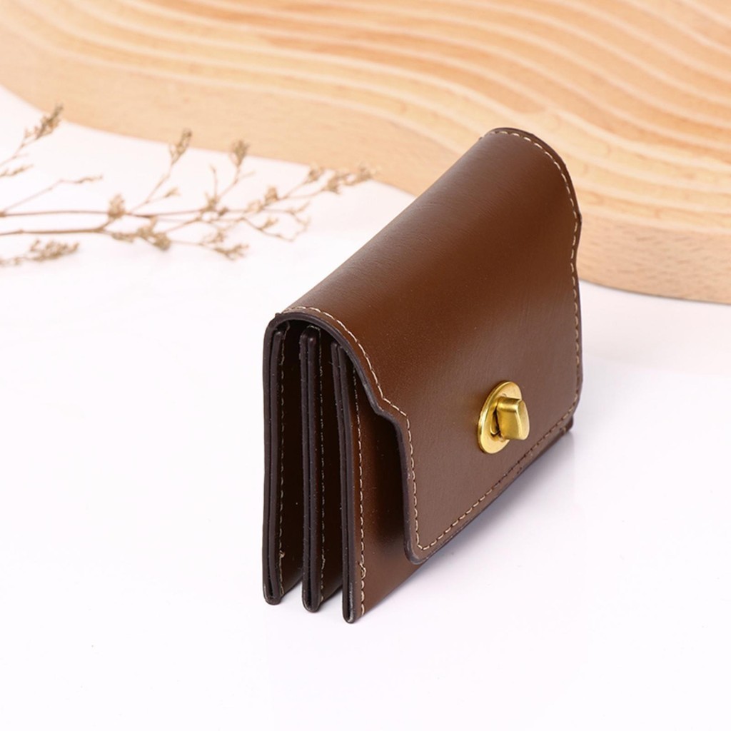 【พร้อมส่ง】Miss Bag Fashion กระเป๋าสตางค์ หนัง Puใบสั้น  แบบพกพาสําหรับผู้หญิง