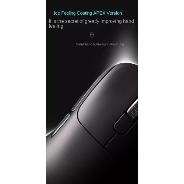 Ajazz aj179 apex Wireless Three mode Right hand เมาส์เกม E-sports PAW39503395แท่นชาร์จโปร