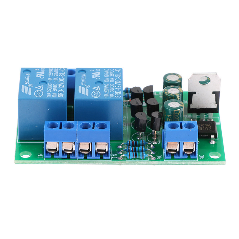 บอร์ดป้องกันลําโพงเสียง Boot Delay DC Protect Kit DIY Double Channel ใหม่