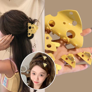 กิ๊บติดผมรูปชีสน่ารักสไตล์เกาหลีสําหรับเด็กผู้หญิง
